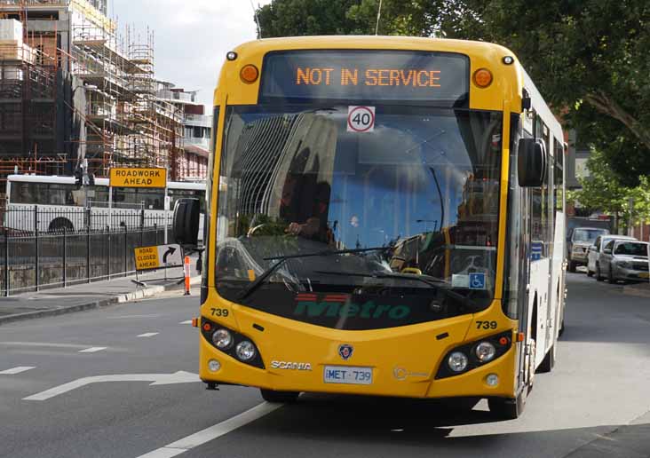 Metro Tasmania Scania K360UA Custom CB80 739